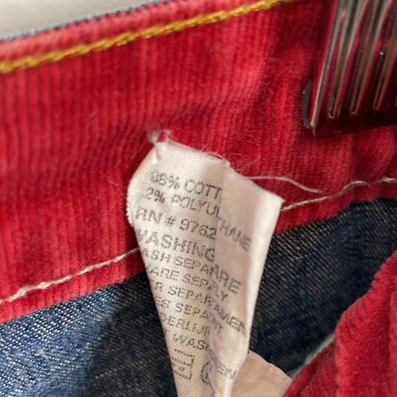 Pepe Jeans London Womens 28 Bootcut 4 Pocket Embroidered Design Stud Blue Pants - Picture 9 of 11